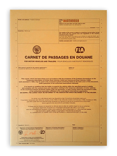 Karnet za prelazak granice - Carnet de passage en Douane (CPD)